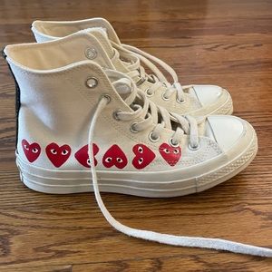Comme des Garçons high top converse